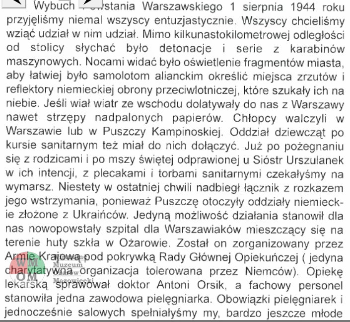 05-Informator-Ozarowski-2003-wspom-Izabelli-Oledzkiej-wybuch-PowWar