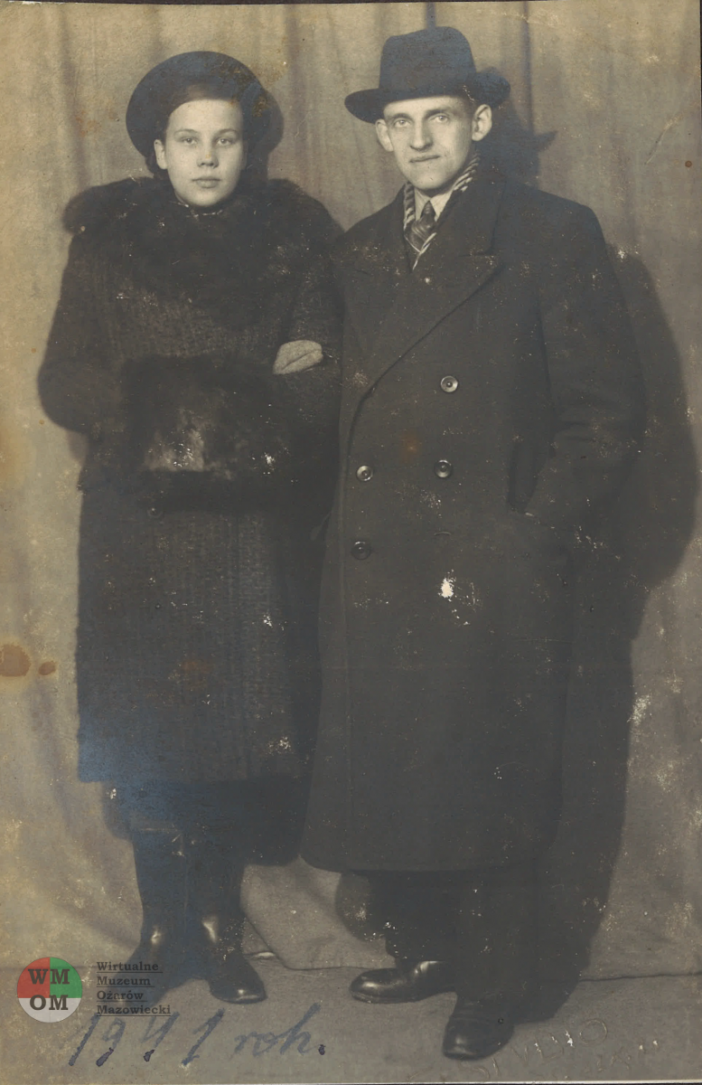 Halina i Feliks Kietzmann 1941 rok