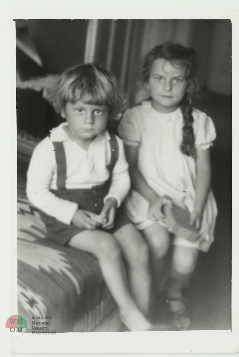 Konrad (Radek) Pałucha i Alina Pałucha (zdjęcie nieco późniejsze ok. 1945 roku)