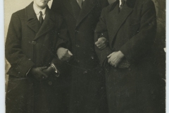 7 lutego 1914, Kazimierz Reicher pierwszy z lewej