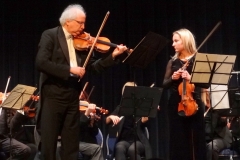 Maria Machowska i Jan Lewtak z Orkiestrą Kameralną Filharmonii Narodowej, koncert 2018.04.15