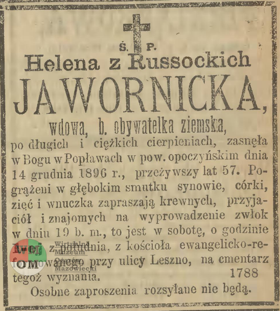 18-nekrolog-Heleny-Jawornickiej-1897
