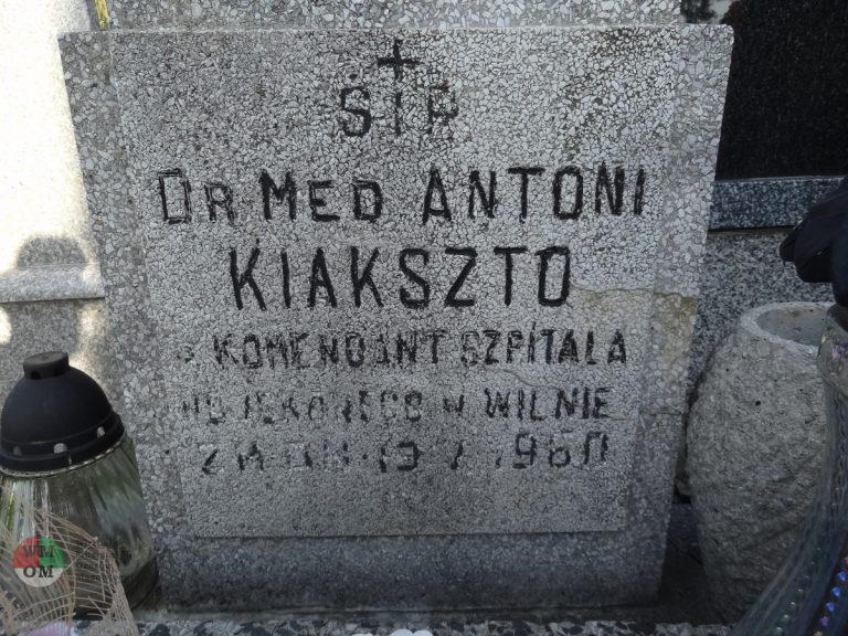 Read more about the article Dr Antoni Izydor Kiakszto (1884-1960)