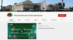 Kanał Wirtualnego Muzeum na YouTube